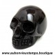 TETE de MORT en PIERRE NATURELLE : ONYX