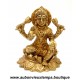 DEESSE HINDOUE LAKSHMI en LAITON DORE