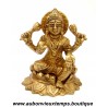 DEESSE HINDOUE LAKSHMI en LAITON DORE