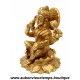DEESSE HINDOUE LAKSHMI en LAITON DORE