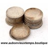 LOT 23 MONNAIES de 1 FRANC Argent 835 ‰ - FRANCE