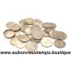 LOT 35 MONNAIES de 50 CENTIMES Argent 835 ‰ - FRANCE
