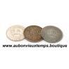 LOT 3 MONNAIES de 1 FRANC Argent 835 ‰ - SUISSE