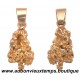 PENDATIF AVEC PEPITE D'OR 18 K