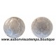 ECU Argent 917 ‰ 1741 A LOUIS XV au BANDEAU