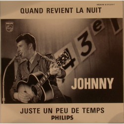 CD N° 75 QUAND REVIENS LA NUIT - PHILIPS 373 570 - MAI 1965 - JOHNNY HALLYDAY