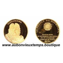 MEDAILLE en VERMEIL BE - LUXEMBOURG - La FRANCE du ROI SOLEIL