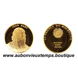MEDAILLE en VERMEIL BE - JEAN BART - La FRANCE du ROI SOLEIL