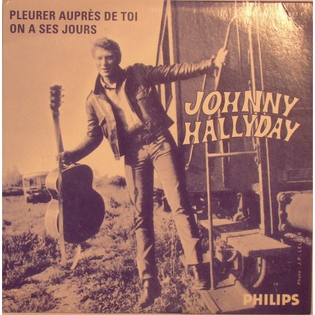 CD N° 77 PLEURER AUPRES DE TOI - PHILIPS 373 621 - JUILLET 1965 - JOHNNY HALLYDAY