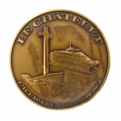 MEDAILLE en BRONZE le CHATELET - ILE d'YEU 2006