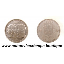 100 FRANCS ARGENT 835 ‰ 1951 QUATRE ROIS - Légende flamande - BELGIQUE