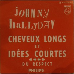 CD N° 85 CHEVEUX LONGS ET IDEES COURTES - PHILIPS 373 810 - MAI 1966 - JOHNNY HALLYDAY