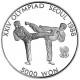 5000 WON Argent 925‰ BE 1987 J.O. SEOUL - COREE du SUD