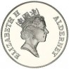 TWO POUNDS Argent 925‰ 1997 ELIZABETH II - CONSERVATION de la NATURE - ALDERNEY