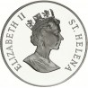50 PENCE Argent 925‰ 1998 ELIZABETH II - CONSERVATION de la NATURE - ST HELENA