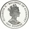 TWO POUNDS Argent 925‰ 1998 ELIZABETH II - CONSERVATION de la NATURE - BAILIWICK of GUERNESEY