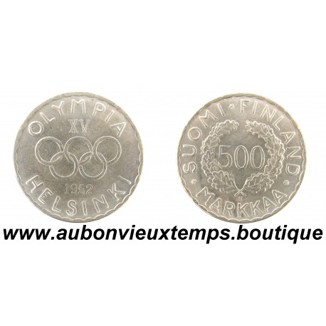 500 MARRKKA Argent 500‰ 1952 H J.O. HELSINKI - FINLANDE