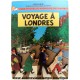 MAGNET en RELIEF avec SUPPORT BOIS - Les AVENTURES de TINTIN - VOYAGE à LONDRES