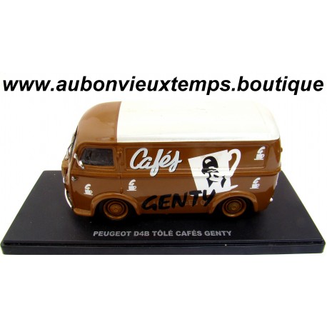 ELIGOR 1/43 PEUGEOT D4B TOLE - CAFE GENTY Réf : 2421051