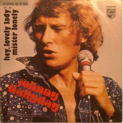 CD N° 107 HEY LOVELY LADY - PHILIPS 6009 680 - 1975 - JOHNNY HALLYDAY