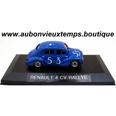 ELIGOR 1/43 RENAULT 4 CV BERLINE RALLYE R 1063 BOL d'OR