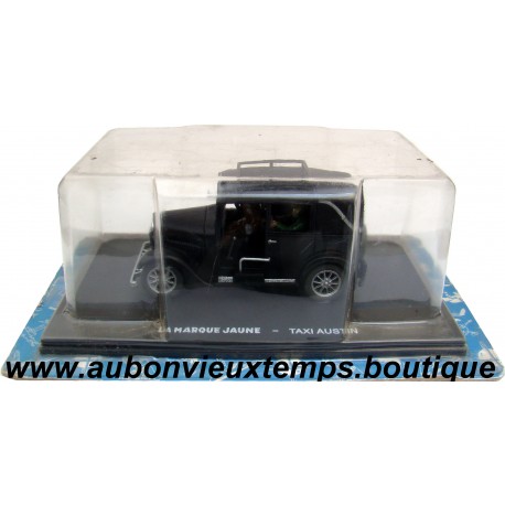 IXO 1/43 La MARQUE JAUNE - TAXI AUSTIN - BLAKE & MORTIMER Réf : G1723003