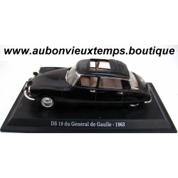 UNIVERSAL HOBBIES 1/43 CITROEN DS 19 - GENERAL de GAULLE 1963