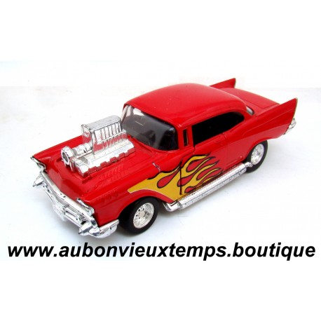 MAJORETTE - HOT RODS 1/32 CHEVROLET BEL-AIR 1957