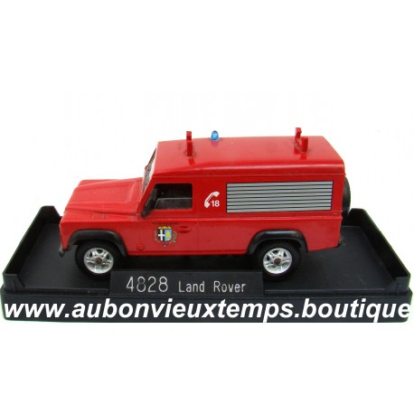 SOLIDO S 1/43 LAND ROVER POMPIERS - VILLE de PHALSBOURG Réf : 4828