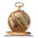 MONTRE CHRONOMETRE DE GOUSSET EN OR JAUNE LE COULTRE 1900