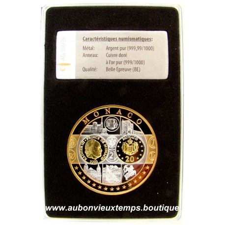 MONNAIE LINGOT BE Argent 999‰ - MONACO