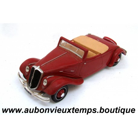 ATLAS 1/43 CITROEN TRACTION COUPE CABRIOLET 22 CV 1934