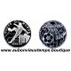 MEDAILLE MONETIFORME Argent 999‰ COUPE du MONDE 1998 FOOTBALL - FRANCE