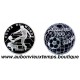 MEDAILLE MONETIFORME Argent 999‰ COUPE du MONDE 1998 FOOTBALL - FRANCE