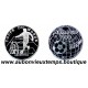 MEDAILLE MONETIFORME Argent 999‰ COUPE du MONDE 1998 FOOTBALL - FRANCE