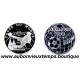 MEDAILLE MONETIFORME Argent 999‰ COUPE du MONDE 1998 FOOTBALL - FRANCE