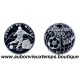 MEDAILLE MONETIFORME Argent 999‰ COUPE du MONDE 1998 FOOTBALL - FRANCE