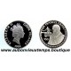 50 DOLLARS Argent 925‰ BE 1988 ELIZABETH II - ILES COOK - SIR FRANCIS DRAKE
