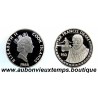 50 DOLLARS Argent 925‰ BE 1988 ELIZABETH II - ILES COOK - SIR FRANCIS DRAKE