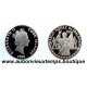 50 DOLLARS Argent 925‰ BE 1988 ELIZABETH II - ILES COOK - VASCO NUNEZ DE BALBOA
