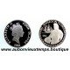 50 DOLLARS Argent 925‰ BE 1988 ELIZABETH II - ILES COOK - ABEL JANSZOON TASMAN