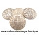 LOT 4 MONNAIES de 5 FRANCS et 5 LIRES Argent 900 ‰ BELGIQUE et ITALIE