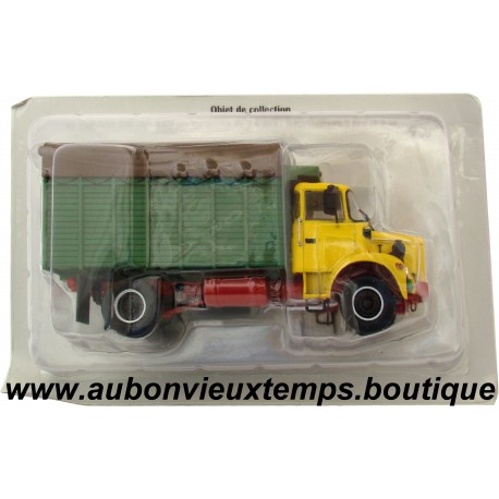 IXO 1/43 BERLIET GL 900 CAISSE BACHEE à RIDELLES - 5 Tonnes 1974 