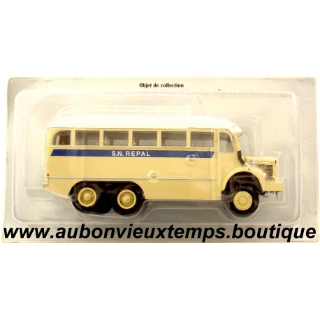 IXO 1/43 BERLIET GBC 8M 6X6 AUTOCAR - S.N. REPAL - SAHARA 1958