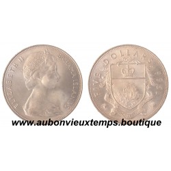 5 DOLLARS ARGENT 1966 BAHAMAS