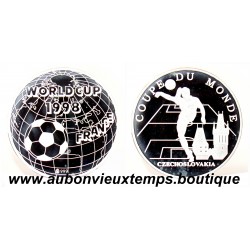 MEDAILLE ARGENT WORLD CUP 1998 - TCHECOSLOVAQUIE 