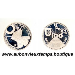 100 ESCUDOS Argent 925‰ 1990 NAVEGAÇÃO ASTRONÓMICA - PORTUGAL