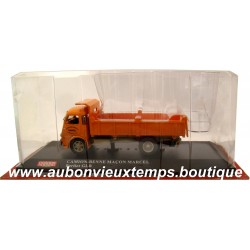 IXO 1/43 BERLIET GLB - CAMION BENNE MACON MARCEL - GARAGE MODERNE