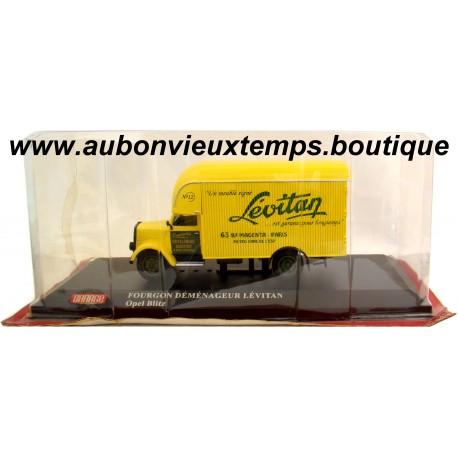 IXO 1/43 OPEL BLITZ - FOURGON DEMENAGEUR LEVITAN - GARAGE MODERNE