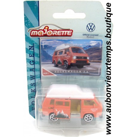 MAJORETTE 1/32 VOLKSWAGEN T3 Réf : 243H-1 - CAMPING CAR